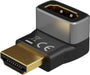 EAN 4040849720093 - Goobay 72009 adaptador de cable de vídeo HDMI tipo A (Estándar) Negro, Plata imagen 1