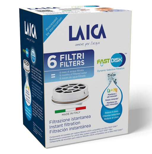 EAN 8013240707341 - Laica Fast Disk Filtro para sistema de filtración de agua 6 pieza(s) imagen 1