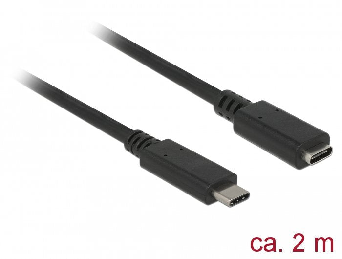EAN 4043619855421 - DeLOCK SuperSpeed USB cable USB USB 3.2 Gen 1 (3.1 Gen 1) 2 m USB C Negro imagen 2