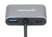 EAN 0766623130691 - Manhattan 130691 base para portátil y replicador de puertos Alámbrico USB 3.2 Gen 1 (3.1 Gen 1) Type-C Gr imagen 6