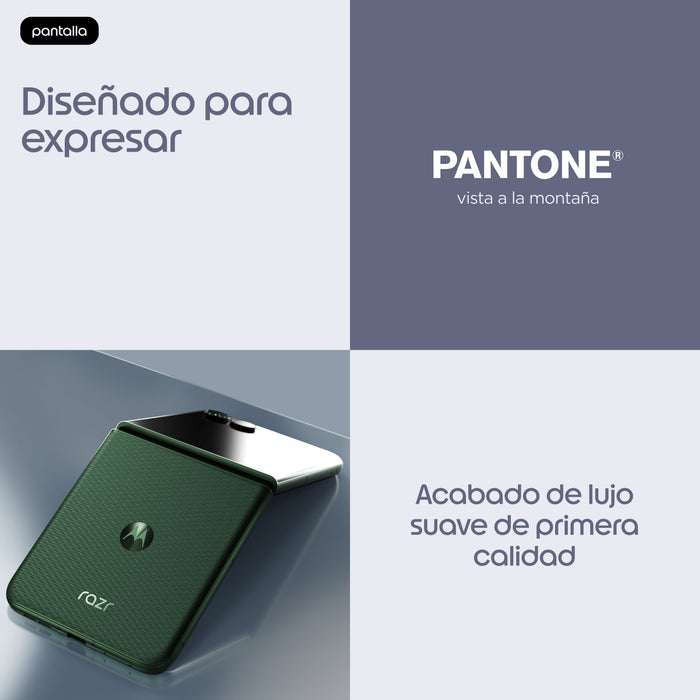 EAN 840493618555 - Motorola razr 70 plus 17,5 cm (6.9") SIM doble Android 16.0 5G USB Tipo C 12 GB 512 GB 4500 mAh Verde oscu imagen 21