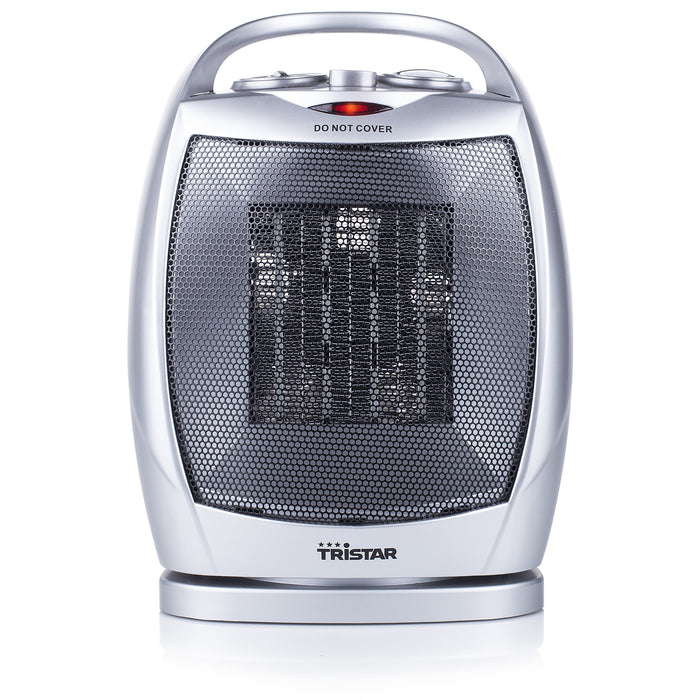 EAN 8713016050380 - Tristar KA-5038 calefactor eléctrico Interior Negro, Plata 1500 W Ventilador eléctrico imagen 3