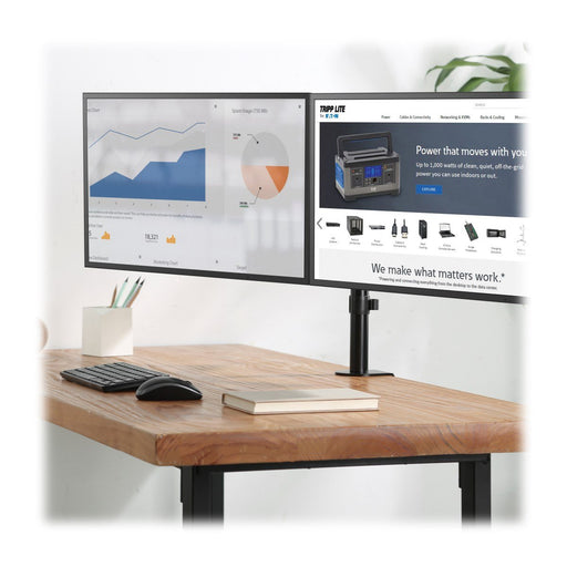 EAN 37332266118 - Tripp Lite DDR1327SDFC-1 soporte para monitor 68,6 cm (27") Escritorio Negro imagen 2