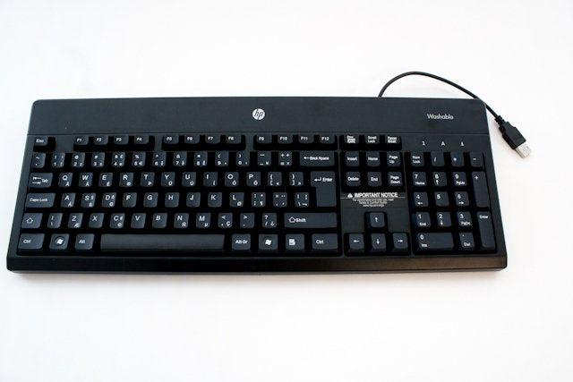 EAN 5712505799369 - HP 724720-181 teclado USB AZERTY Negro imagen 1