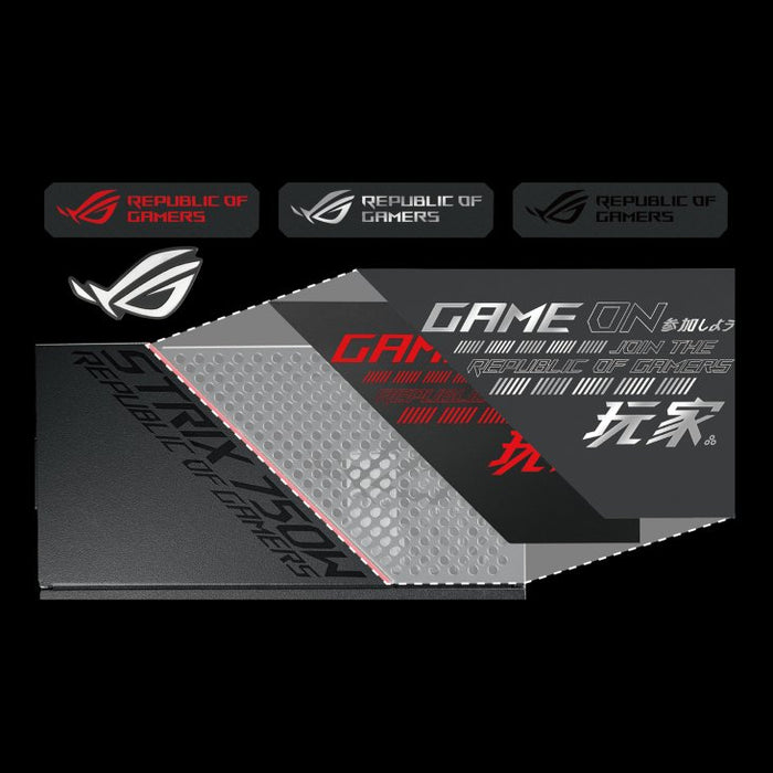 EAN 4711387232521 - ASUS ROG STRIX 750W GOLD (16-pin cable) unidad de fuente de alimentación 24-pin ATX ATX Negro imagen 8