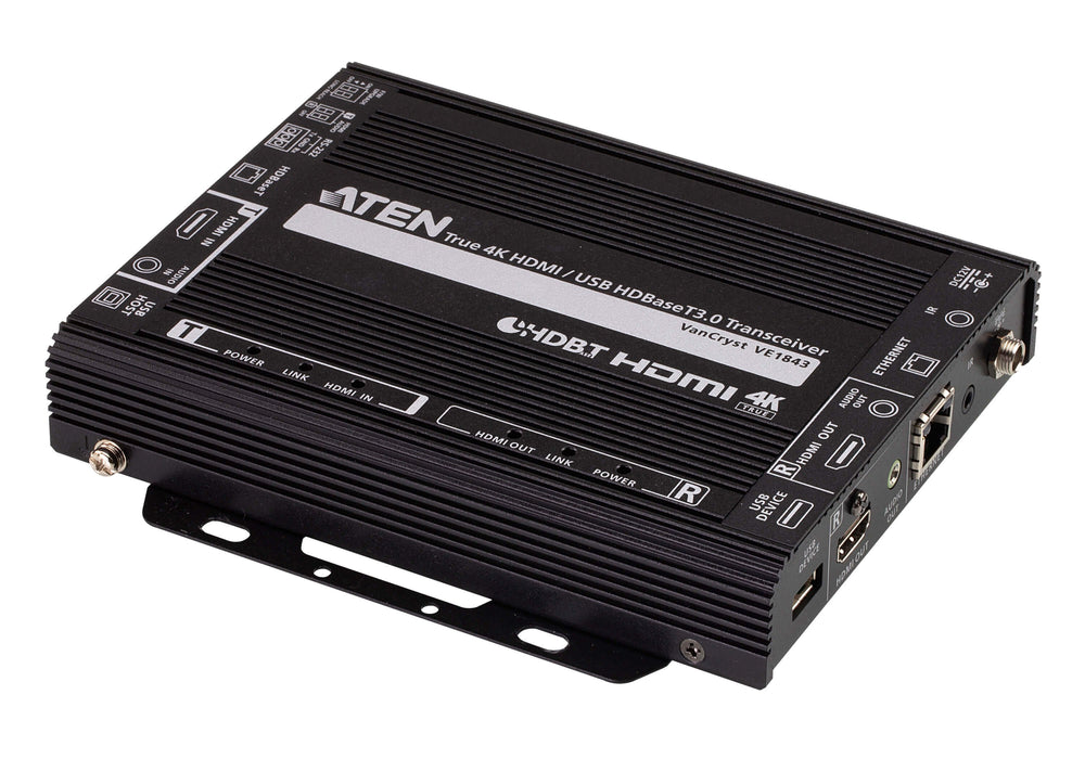 EAN 4710469341267 - ATEN VE1843 Repetidor de señales AV Negro imagen 1