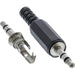 EAN 4043718000074 - InLine 99100 conector 3.5mm Negro, Plata imagen 1