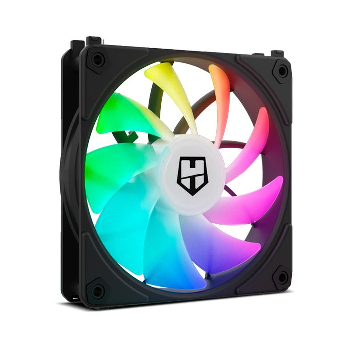 EAN 8436587973949 - NOX Hummer EASY LINK Carcasa del ordenador Refrigerador de aire 12 cm Negro 3 pieza(s) imagen 3