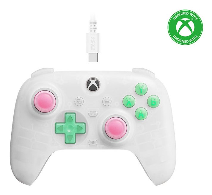 EAN 6922621506980 - 8Bitdo Ultimate Mini Translúcido, Blanco USB Gamepad Analógico/Digital PC, Xbox One, Xbox Series S, Xbox  imagen 1