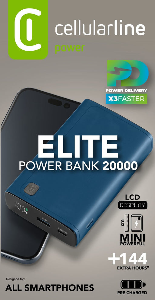 EAN 8018080484629 - Cellularline 8018080484629 Ión de litio Azul imagen 2