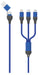 EAN 4010425973601 - 2GO 797360 cable USB 1,2 m USB A/USB C USB C/Micro-USB B/Lightning Negro, Azul imagen 1