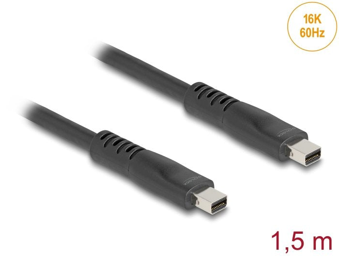 EAN 4043619811779 - DeLOCK 81177 cable DisplayPort 1,5 m Mini DisplayPort Negro imagen 2