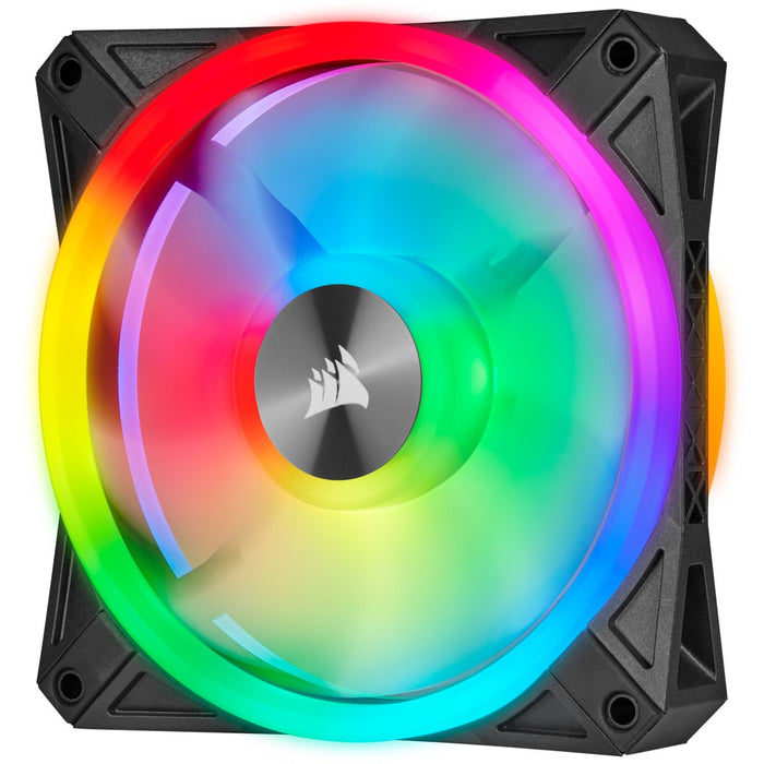 EAN 0840006611707 - Corsair iCUE QL140 RGB Carcasa del ordenador Ventilador 14 cm Negro, Gris imagen 4