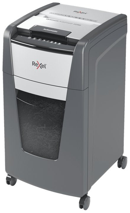 EAN 5028252613927 - Rexel AutoFeed+ 225M triturador de papel Microcorte 55 dB 23 cm Negro, Gris imagen 2