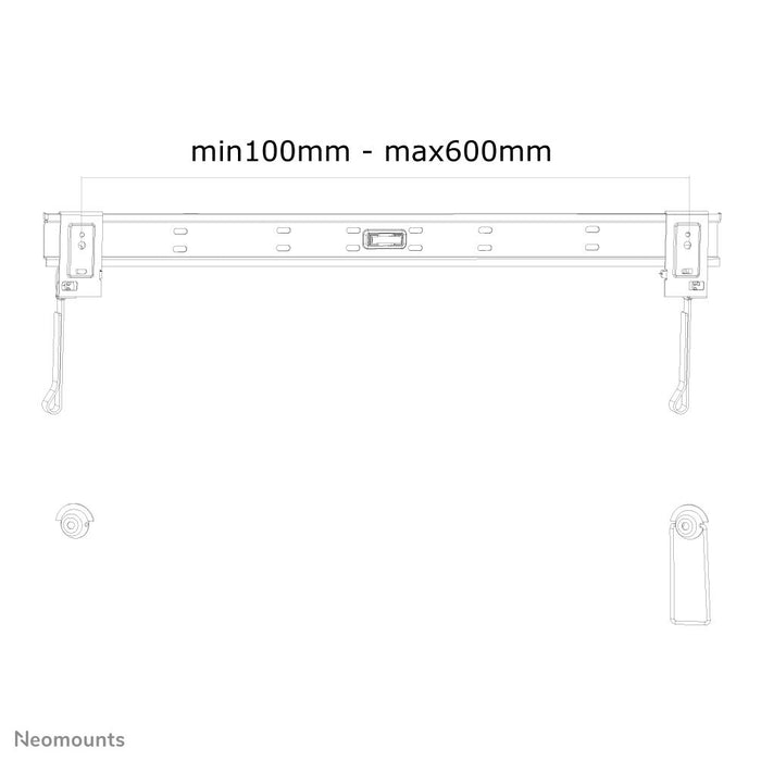 EAN 8717371442569 - Neomounts PLASMA-W860 soporte para TV 152,4 cm (60") Negro imagen 3