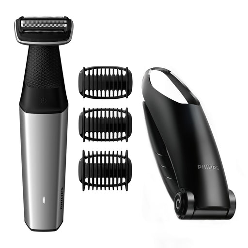 EAN 8710103843818 - Philips BODYGROOM Series 5000 BG5020/15 afeitadora corporal Negro, Gris imagen 2