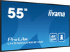 EAN 4948570122301 - iiyama LH5560UHS-B1AG pantalla de señalización Pizarra de caballete digital 138,7 cm (54.6") LED Wifi 500 imagen 4