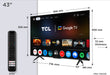 EAN 5901292525958 - TCL P7K 43P7K Televisor 109,2 cm (43") 4K Ultra HD Smart TV Wifi Metálico 430 cd / m² imagen 1