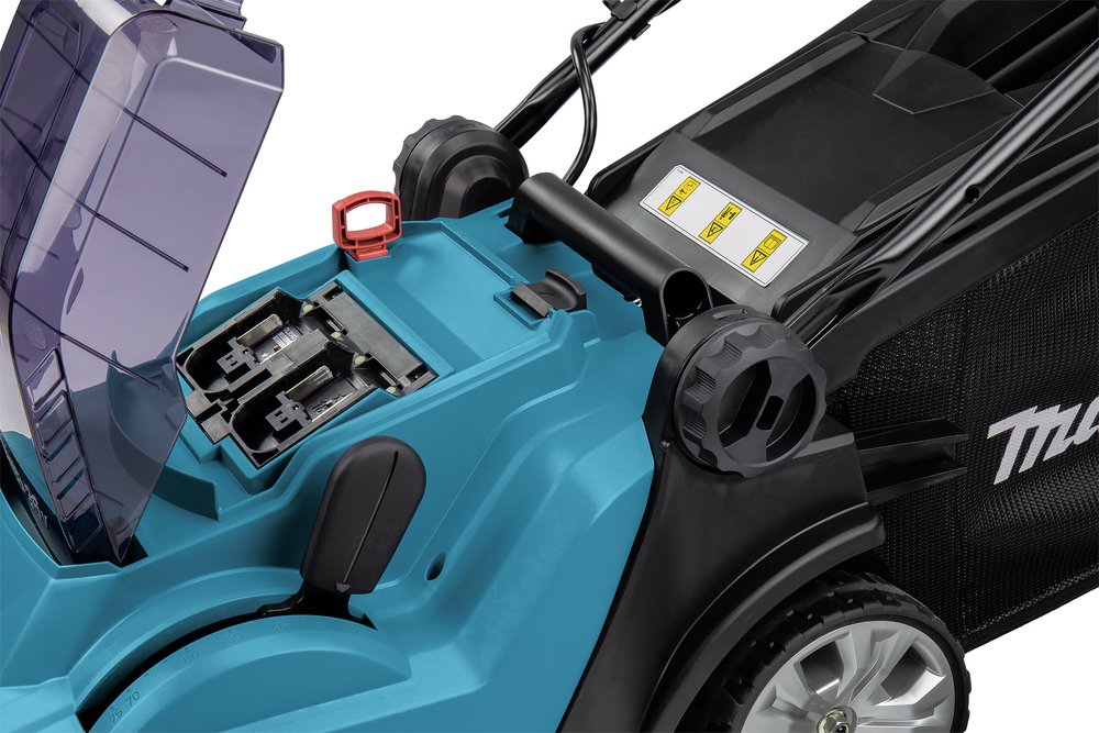 EAN 0088381891134 - Makita DLM382PM2 cortadora de césped Batería Negro, Azul imagen 4