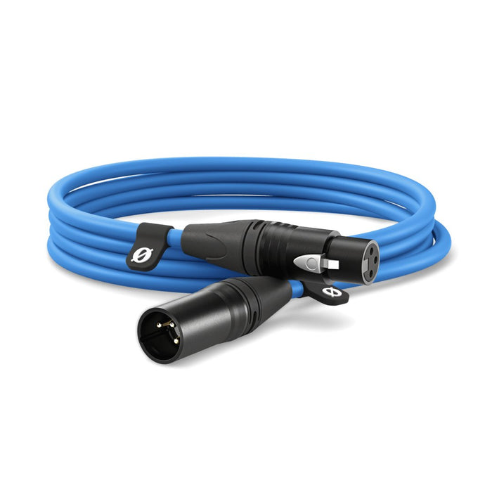 EAN 698813009954 - RØDE XLR3M-B cable de audio 3 m XLR Azul imagen 1