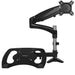 EAN 0065030864589 - StarTech.com ARMUNONB soporte para monitor 68,6 cm (27") Escritorio Aluminio, Negro imagen 2