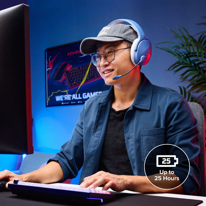 EAN 0198701343424 - HyperX Cloud Jet Wireless Light Blue Gaming Headset Inalámbrico Diadema Juego USB tipo A Bluetooth imagen 3