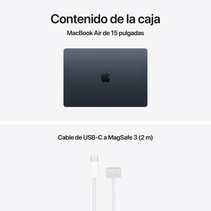 EAN 195950698206 - Apple MacBook Air Apple M Portátil 38,9 cm (15.3") Wi-Fi 7 (802.11be) macOS Tahoe Marina imagen 9