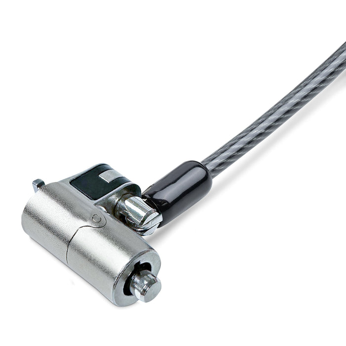 EAN 0065030899390 - StarTech.com NANOK-LAPTOP-LOCK cable antirrobo Negro, Plata 2 m imagen 3