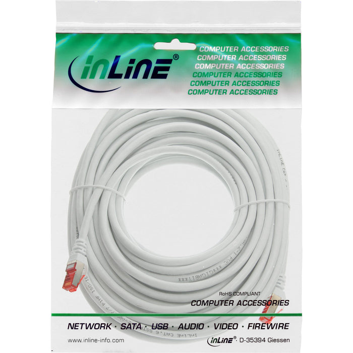 EAN 4043718206865 - InLine 76900W cable de red Blanco 10 m Cat6 S/FTP (S-STP) imagen 3