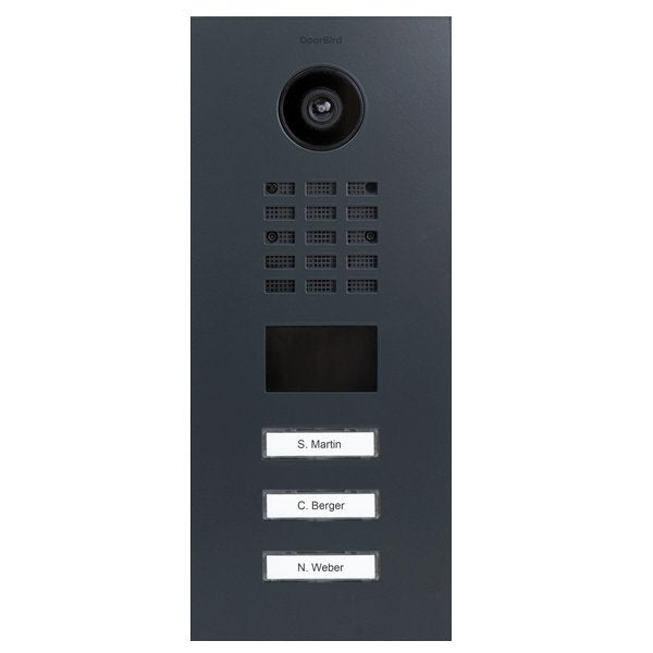 EAN 4260423870772 - DoorBird D2103V sistema de intercomunicación de video Negro imagen 1