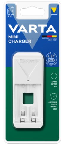 EAN 4008496054572 - Varta 57656 101 451 cargador de batería Pilas de uso doméstico Corriente alterna imagen 1