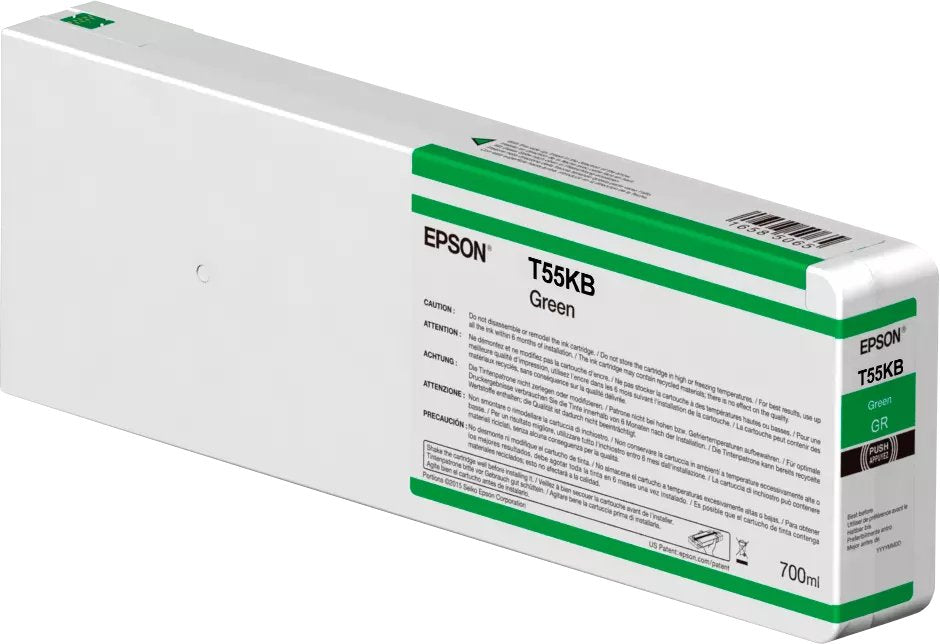 EAN 0010343976764 - Epson T55KB00 cartucho de tinta 1 pieza(s) Original Verde imagen 1