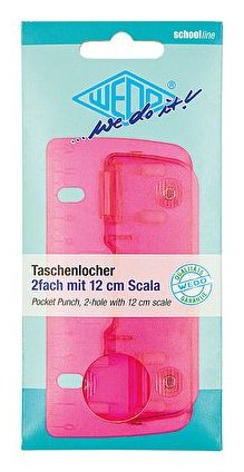 EAN 4003801801247 - Wedo 67 809 perforador de papel Rosa imagen 2