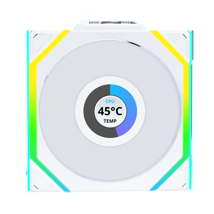 EAN 4718466016829 - Lian Li UNI FAN SL Wireless LCD 120 Carcasa del ordenador Ventilador 12 cm Blanco 3 pieza(s) imagen 5