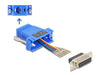 EAN 4043619670901 - DeLOCK 67090 cambiador de género para cable D-Sub 15 RJ12 Azul imagen 1