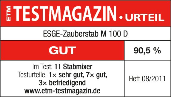 EAN 4011689902123 - ESGE E 120 Batidora de inmersión 120 W Rojo imagen 16