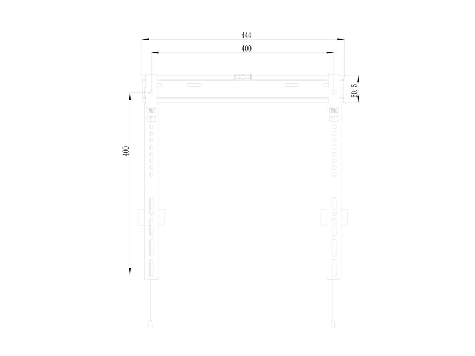 EAN 4015867207260 - Equip 650363 soporte para pantalla de señalización 139,7 cm (55") Negro imagen 3