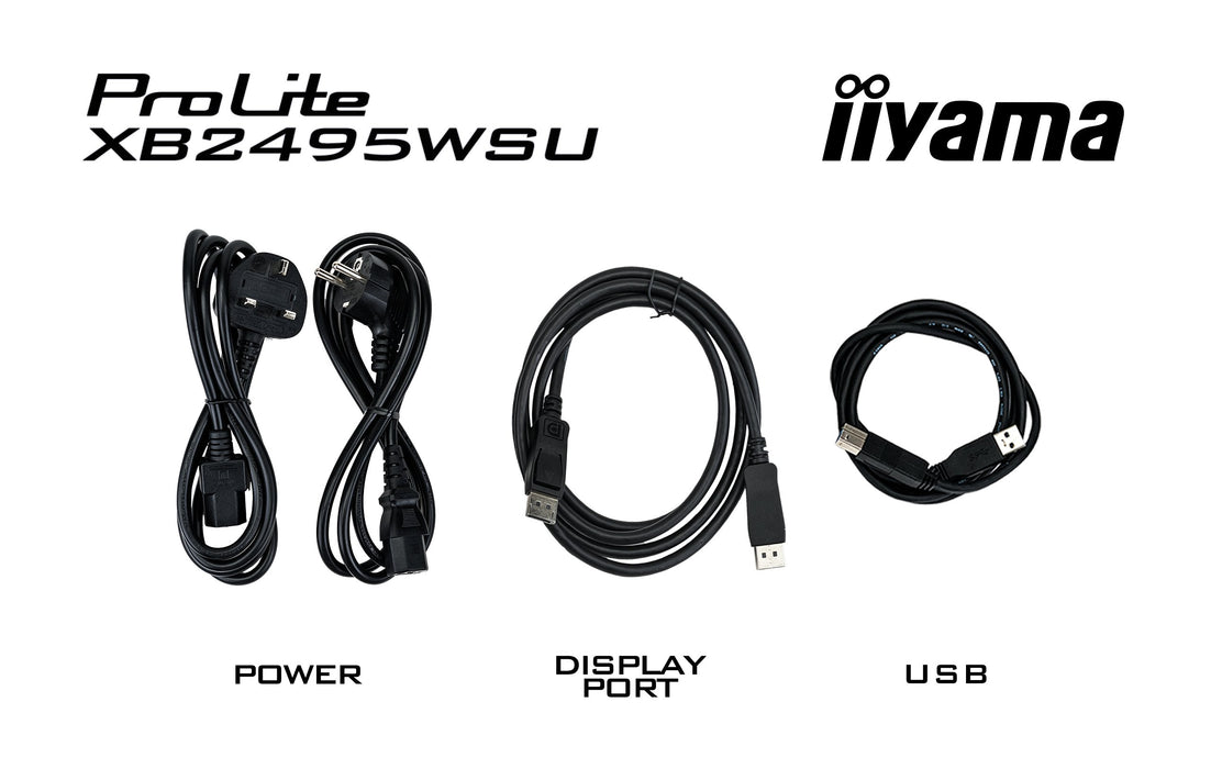 EAN 4948570127641 - iiyama ProLite XB2495WSU-B1 pantalla para PC 61,2 cm (24.1") 1920 x 1200 Pixeles WUXGA LCD Negro imagen 14