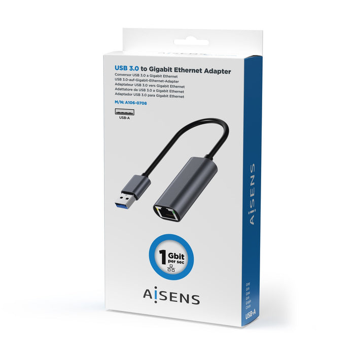 EAN 8436574708455 - AISENS A106-0708 adaptador y tarjeta de red 1000 Mbit/s imagen 4