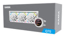 EAN 6930788485789 - SAMA Gears Q70 Procesador Sistema de refrigeración líquida todo en uno 12 cm Blanco 1 pieza(s) imagen 5