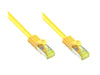 EAN 4014619324422 - Alcasa Cat7 10m cable de red Amarillo S/FTP (S-STP) imagen 1