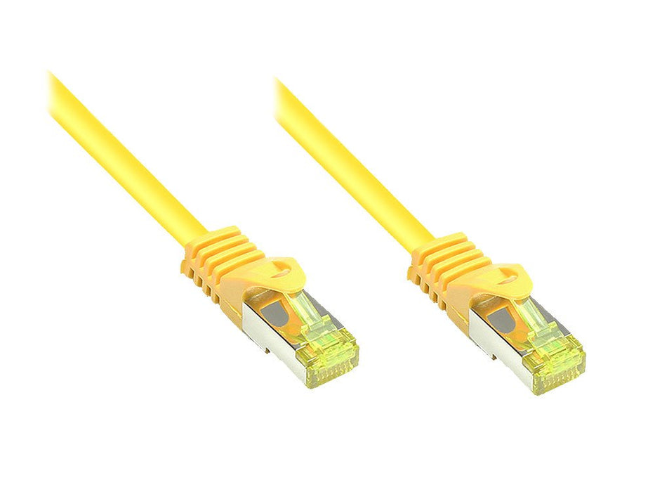 EAN 4014619324422 - Alcasa Cat7 10m cable de red Amarillo S/FTP (S-STP) imagen 1
