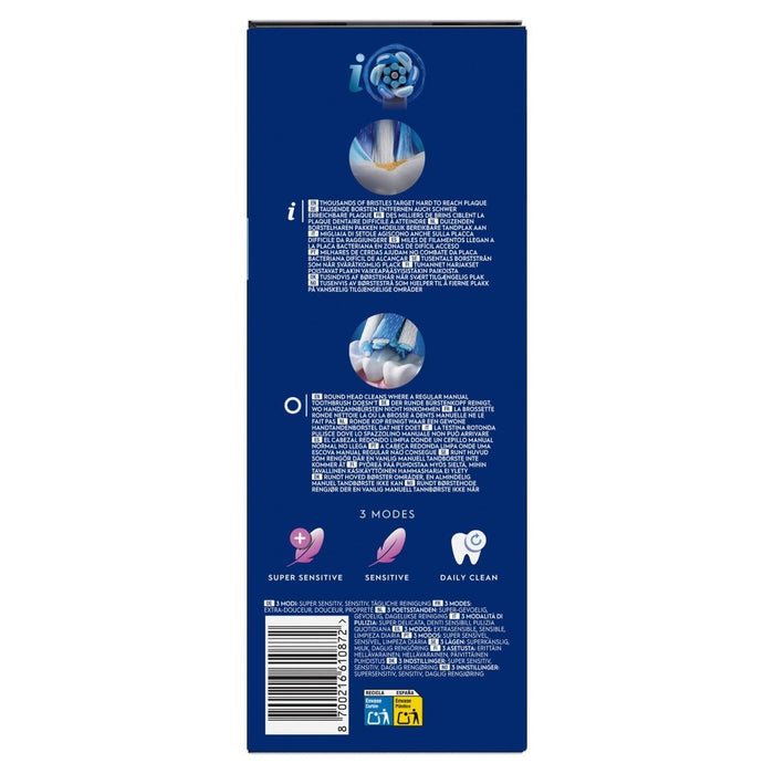 EAN 8700216610872 - Oral-B iO Series 2 Adulto Cepillo dental vibratorio Azul imagen 6
