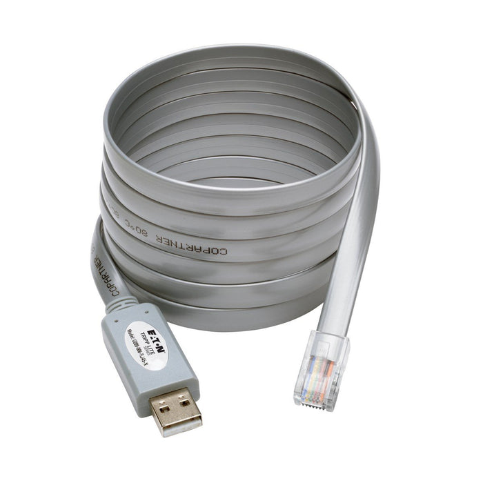 EAN 0037332190017 - Tripp Lite U209-006-RJ45-X cambiador de género para cable RJ-45 USB 2.0 Type-A Plata imagen 1