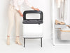 EAN 8710755200502 - Brabantia 200502 cesto para ropa 60 L Rectangular MDF Blanco imagen 5