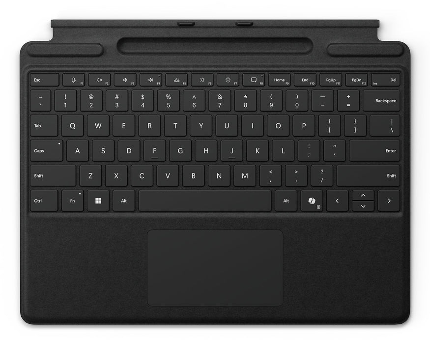 EAN 0196388356515 - Microsoft Surface Pro KB w/ PenStor QWERTY Holandés, Polaco Microsoft Cover port Negro imagen 1