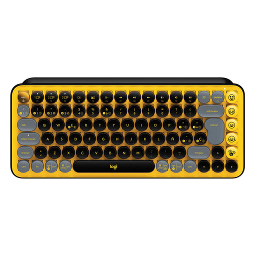 EAN 5099206101272 - Logitech 920-010728 teclado Universal Bluetooth QWERTY Español Negro, Gris, Amarillo imagen 2