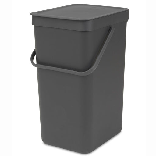 EAN 8710755109966 - Brabantia 109966 papelera 16 L Rectangular Gris imagen 2