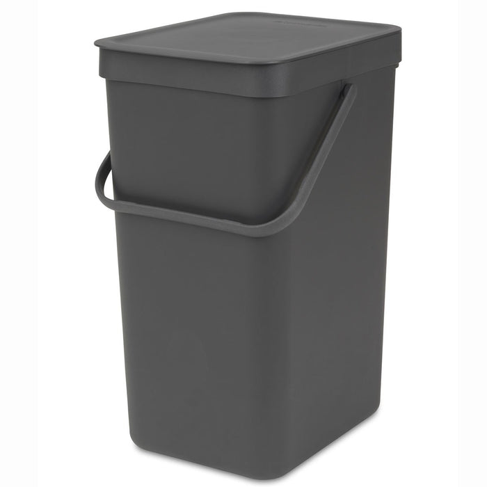 EAN 8710755109966 - Brabantia 109966 papelera 16 L Rectangular Gris imagen 2