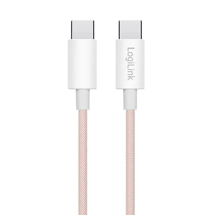 EAN 4052792077988 - LogiLink CU0343 cable USB USB 2.0 1,5 m USB C Rosa imagen 2